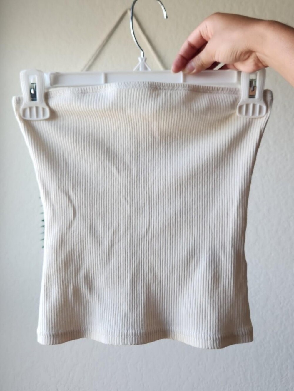 Cotton Ribbed Tube Top - Picture 4 of 8